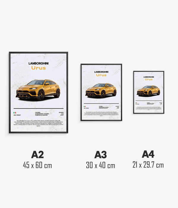 Poster Lamborghini Urus