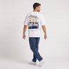 T-shirt Bugatti Veyron Molsheim Society blanc vu de dos
