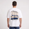 T-shirt Bugatti Veyron Molsheim Society blanc porté de dos