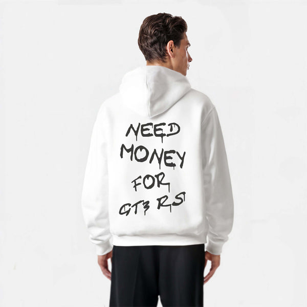 Sweat Need Money For GT3RS blanc de dos