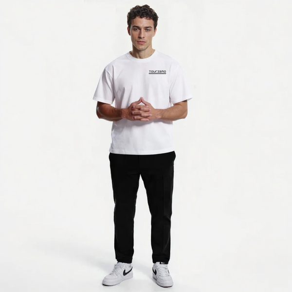 T-shirt F1 Max Verstappen Signature blanc de face