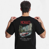 T-shirt Monaco Grand Prix Édition noir de dos