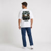 T-shirt Chevrolet Camaro 1969 Street Hunter blanc vu de dos