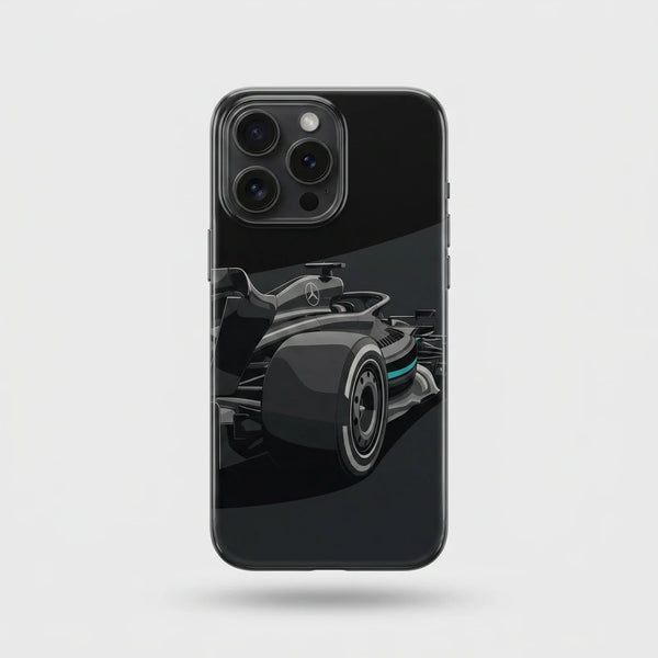 Coque iPhone Mercedes F1 Tourismo Clothing, design automobile premium inspire de la Formule 1.
