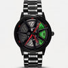 Orologio Shelby GT500, pinza verde