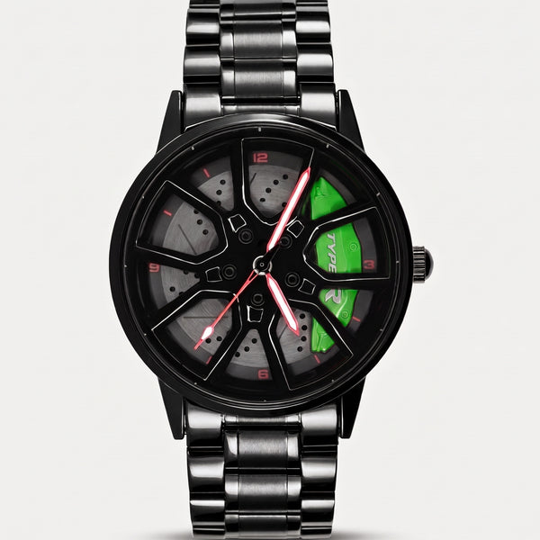 Orologio Honda Type R, pinza verde