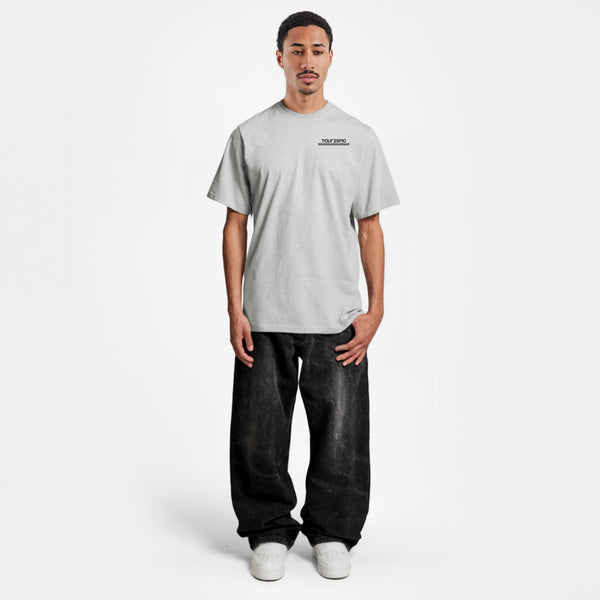 t-shirt grisF1 aston martin noir et vert de face