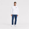 Sweat Chevrolet Camaro Iroc Z Sunset Spec blanc vu de face en plan large avec logo Tourismo