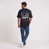 T-shirt Bugatti Divo French Couture Speed noir vu de dos