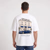 T-shirt Bugatti Veyron Molsheim Society blanc porté de dos