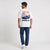 T-shirt Chevrolet Camaro IROC-Z Sunset Spec blanc vu de dos
