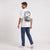T-shirt Volkswagen Beetle California Aircooled blanc vu de dos