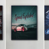 Toile ou poster : quel format pour un mur d'amateur d'automobile