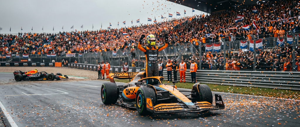 Illustration de l'article Tourismo : GP PAYS-BAS 2026 / NORRIS MAÎTRE · VERSTAPPEN BRISÉ · FERRARI EN FLAMMES