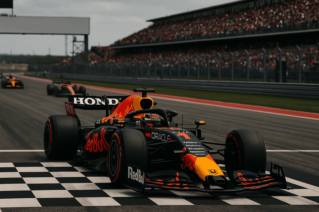 Illustration de l'article Tourismo : 🏁 Grand Prix des États-Unis 2025 : Verstappen en patron à Austin