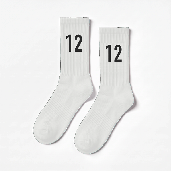 Calzini Kimi Antonelli 12, bianco