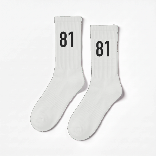 Calzini Oscar Piastri 81, bianco