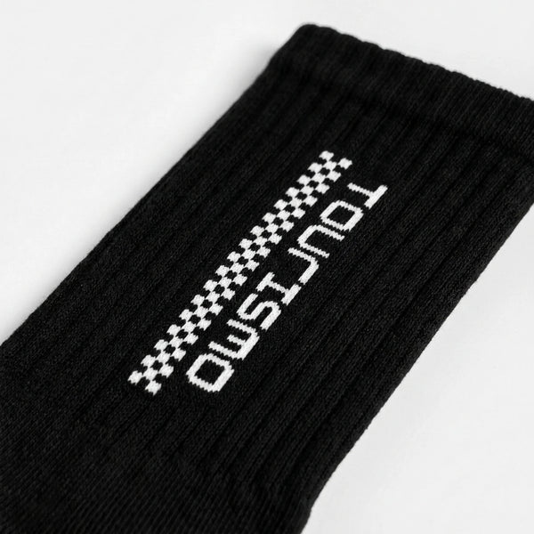 Calzini Tourismo Crew, bianco