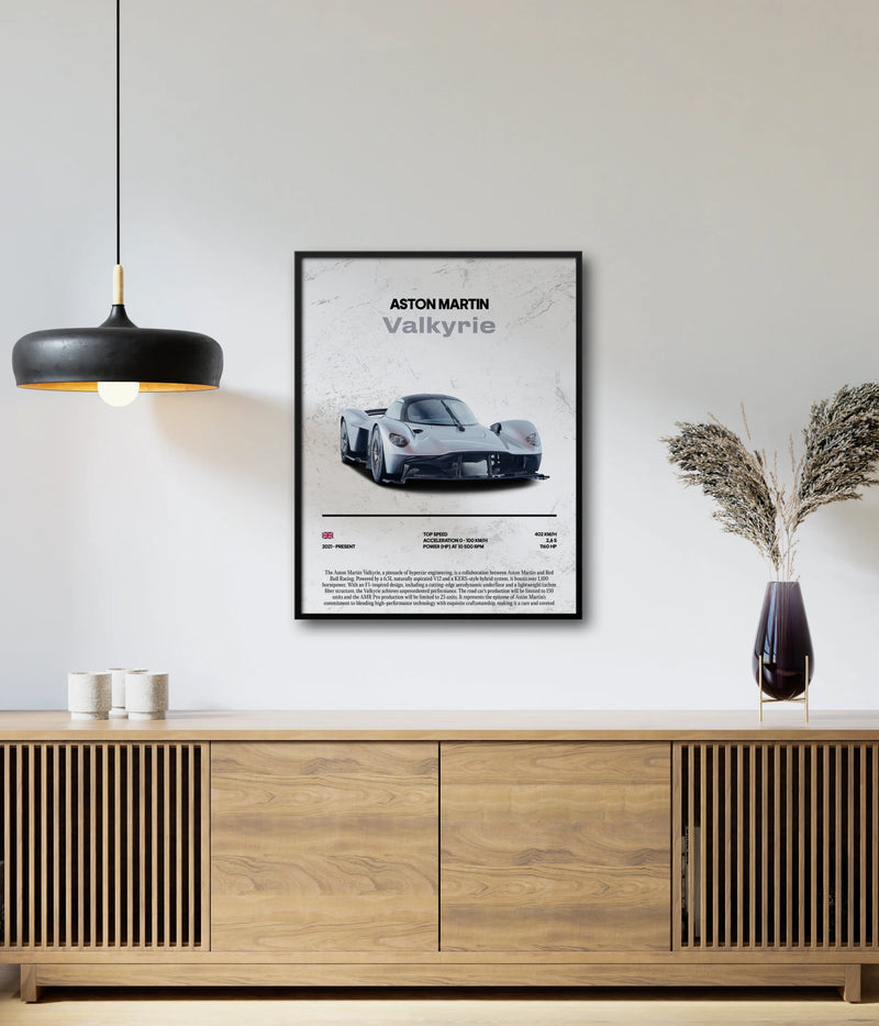 Poster Aston Martin Valkyrie, vista 3