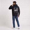 Sweat Bugatti Divo French Couture Speed noir à capuche vu de dos
