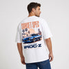 T-shirt Chevrolet Camaro IROC-Z Sunset Spec blanc porté de dos