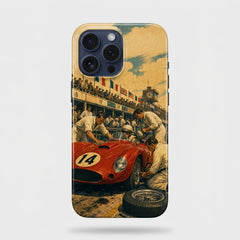 Custodia iPhone Ferrari Le Mans