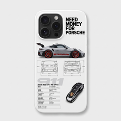Custodia iPhone Need Money For Porsche