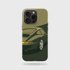 Cover iPhone Porsche 911 Verde