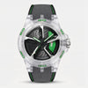 Orologio Audi RS 3, colore trasparente e verde