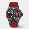 Orologio Audi RS 3, colore cinturino rosso