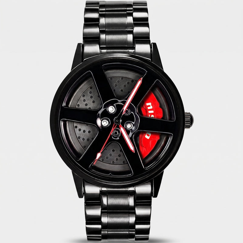 Orologio Nissan GT-R, pinza rosso