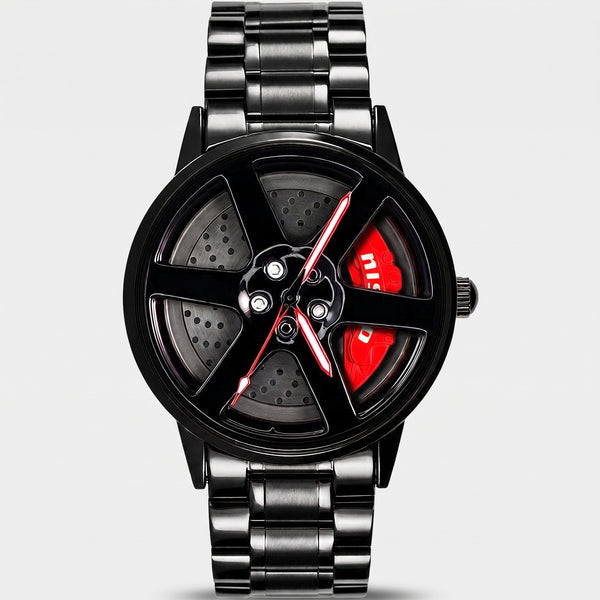Orologio Nissan GT-R, pinza rosso