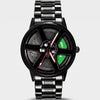 Orologio Nissan GT-R, pinza verde