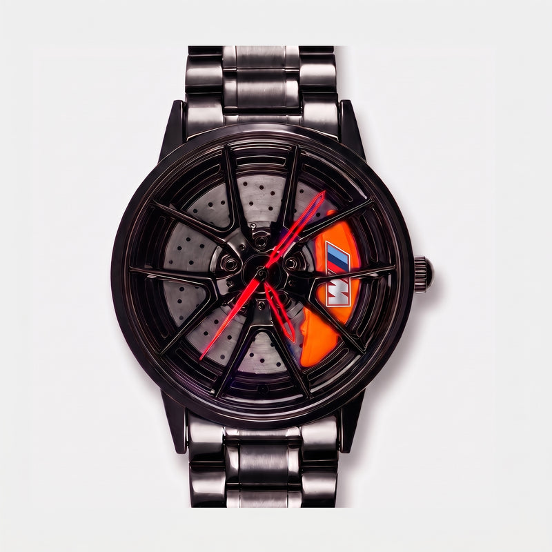 Orologio BMW M3, pinza arancione