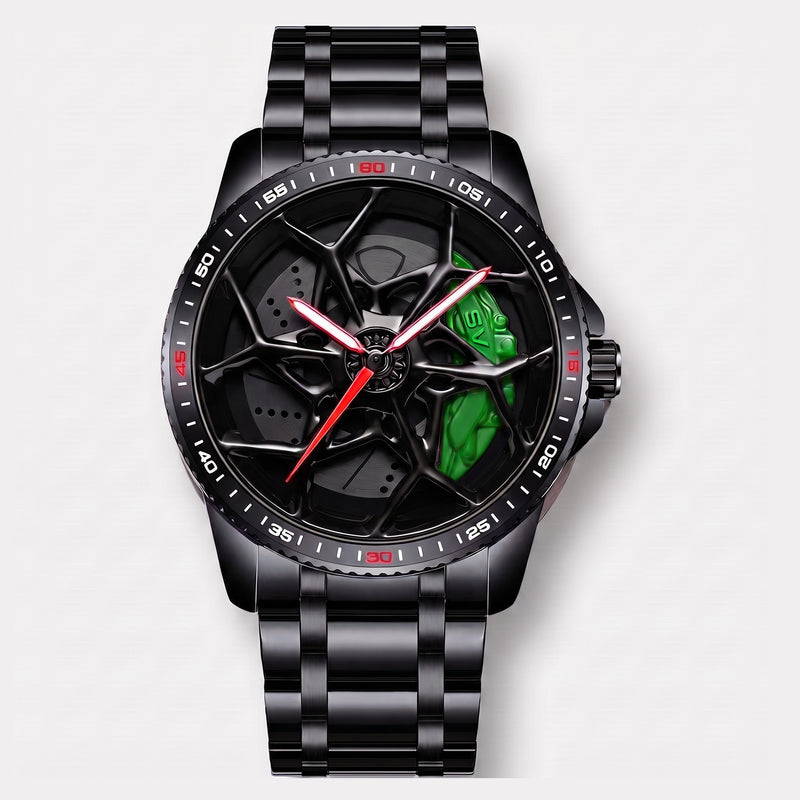 Orologio Lamborghini SV, pinza verde