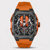Orologio motore V12, motore arancione