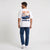 T-shirt Chevrolet Camaro IROC-Z Sunset Spec blanc vu de dos
