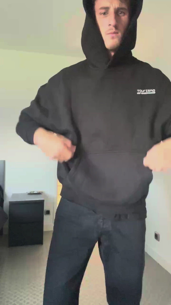 fit sweat noir leclerc homme