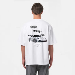 T-shirt Porsche GT3 RS (911 bianca)