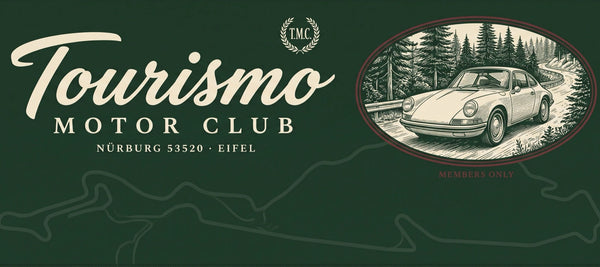 Tappetino mouse Eifel Tourismo Motor Club, dettaglio della stampa