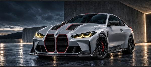 Tappetino mouse BMW M4 CSL, dettaglio della stampa