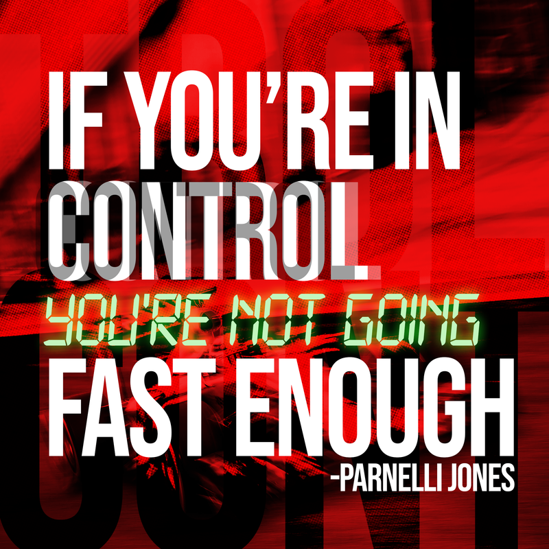 Tela "Se hai il controllo – Parnelli Jones", vista 2