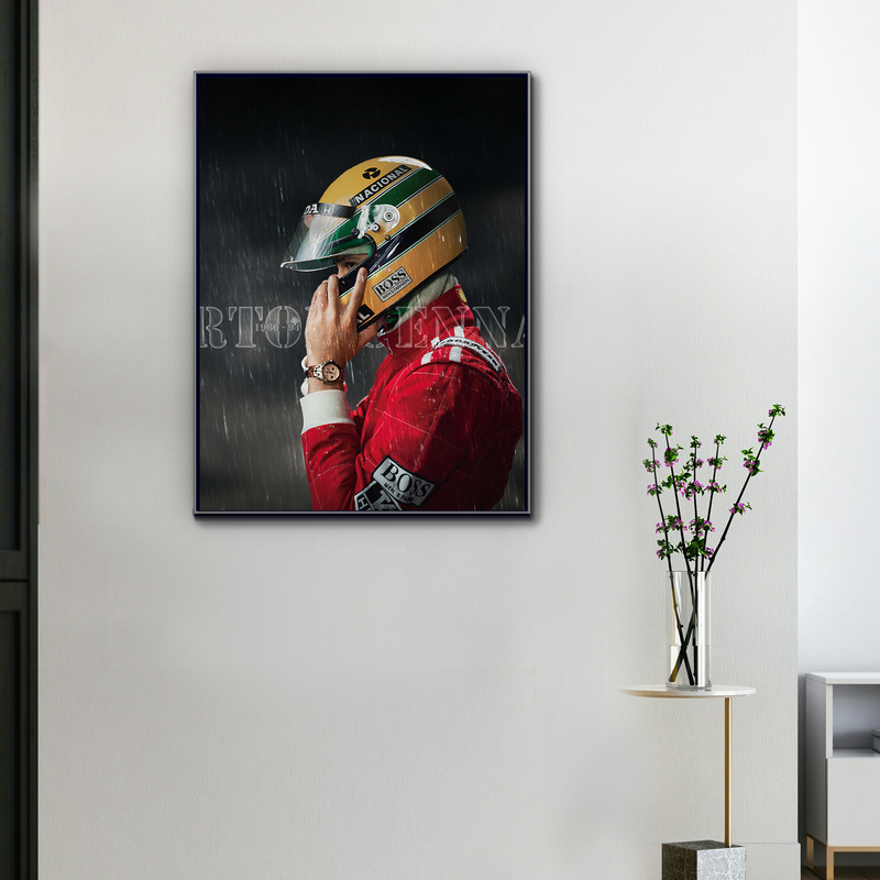 Stampa su tela F1 Nella Mente di Ayrton Senna, vista 1