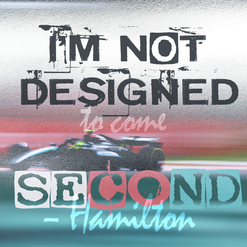 Tela F1 Hamilton – Non sono fatto per arrivare secondo, vista 2
