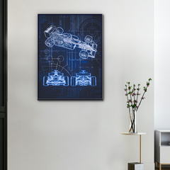 Tela su tela F1 Piano Tecnico della Monoposto