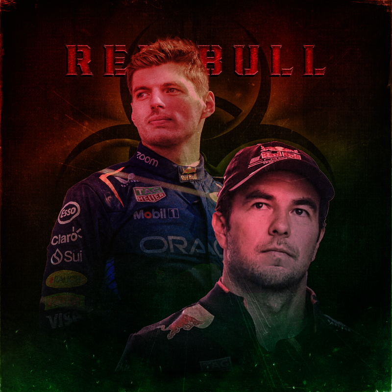 Tela F1 Max Verstappen x Sergio Pérez, vista 2