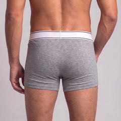 Boxer RACE NUMBER personalizzabile, grigio