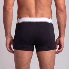 Boxer RACE NUMBER personalizzabile, nero