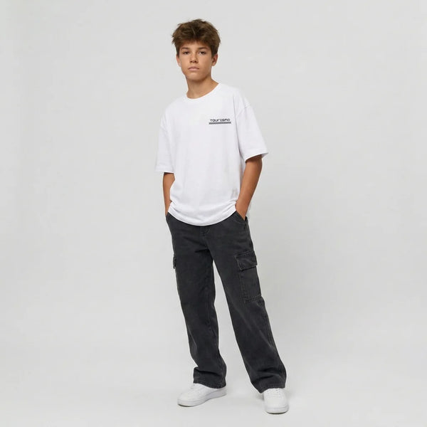 T-shirt Ferrari F1 Charles Leclerc 16 bambino