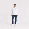 Sweat Bentley Continental Gt Grand Touring Society blanc vu de face en plan large avec logo Tourismo